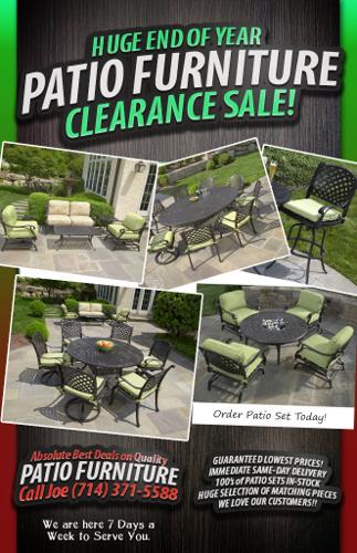 +++ high-end patio set +++ 6 chairs & table +++ new in box +