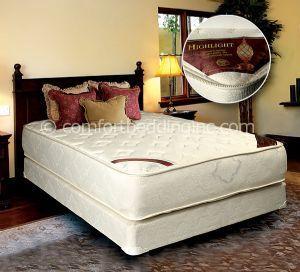 Highlight Tight Top Firm Double Sided Queen Mattress & Box 680-06