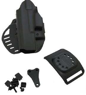 Hogue 52117 PS-C1 Glock 17 LH Holster Blk