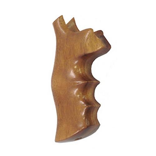 Hogue 57200 Wood Grip-Dan Wesson Sm-Frame