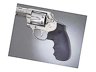 Hogue Grips Grip Rubber Black Colt Detective Spl Diamondback 48000
