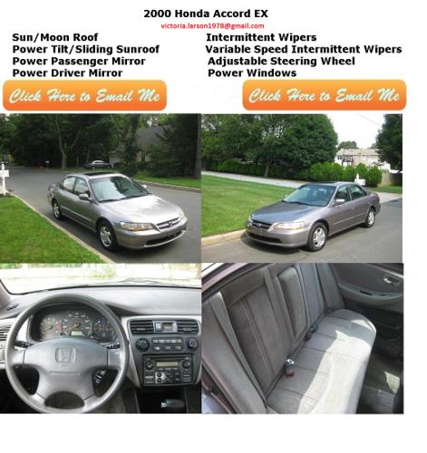 !!! Honda Accord EX 2000 Sedan !!!