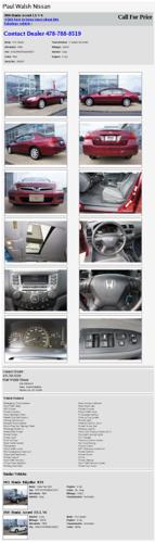 Honda Accord LX V-62006