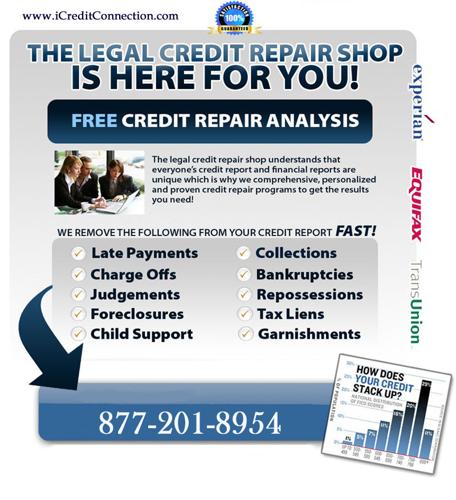 Honest Credit Report Repair. Legal, legitimate, SCAM-FREE credit report repair.