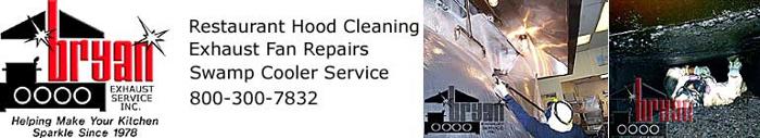 Hood Cleaning, Exhaust Fan Repair, Swamp Cooler Service in Los Angeles (800)300-7832