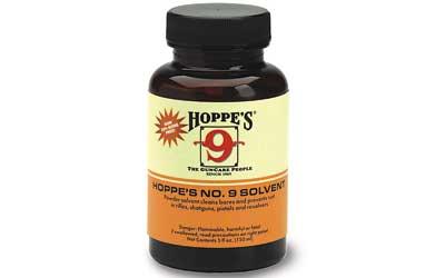 Hoppe's No. 9 Solvent Liquid 4oz 10/Box Glass Container 904