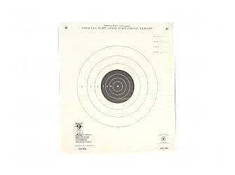 Hoppe's NRA B2 Target 50 Ft Slowfire 20Pk B2
