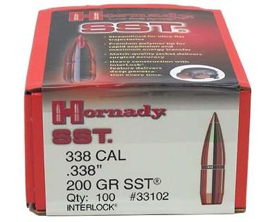 Hornady 33102 338 CAL 200gr SST (Per 100)