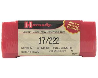 Hornady 546202 Die Set 17/222 (.172)