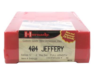 Hornady 546423 Die Set 404 JEFFERY