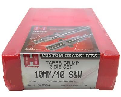 Hornady 546534 Dieset 3 10mm/40SW Taper Crimp