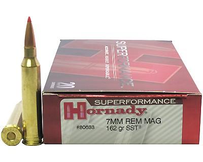 Hornady 7mm Rem Mag 162gr SST SPF /20 80633