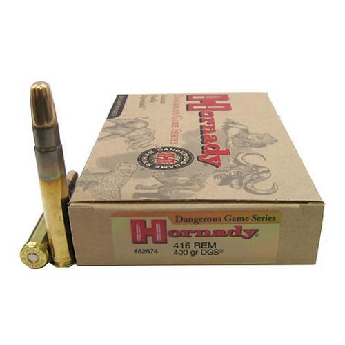 Hornady 82674 416 Rem 400gr DGS /20