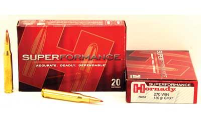 Hornady SF 270 Win 130Gr GMX 20 200 8052