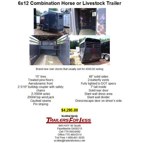 Horse Trailers - Financing Available