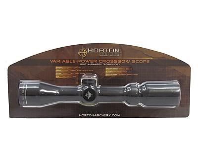 Horton SS331 2-7x32 Varbl Power Matte Mult-A-Range Scp