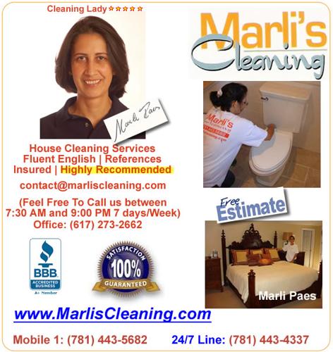 House Cleaning Services Arlington / Cleaning Services Burlington - Winchester - Newton