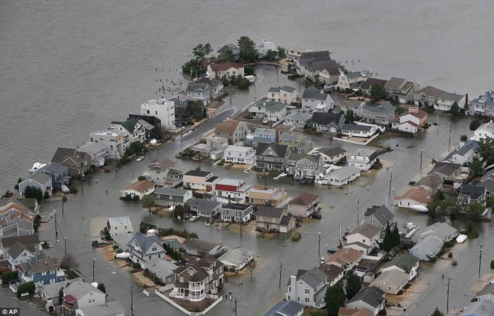 Hurricane Sandy cause damage to your property