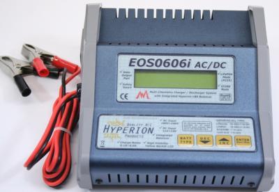 HYPERION EOS0606I AC/DC BALANCE CHARGER 6S/6A 50W W/ STORE MODE -H.