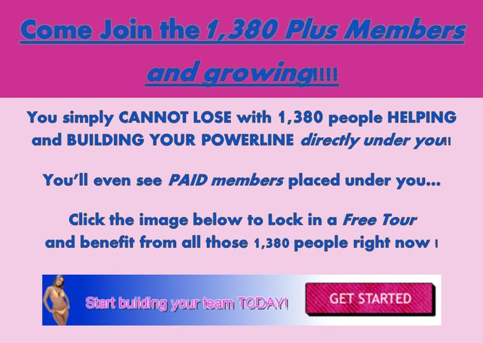 I?ll build your downline - Take a free tour and see for yourself!