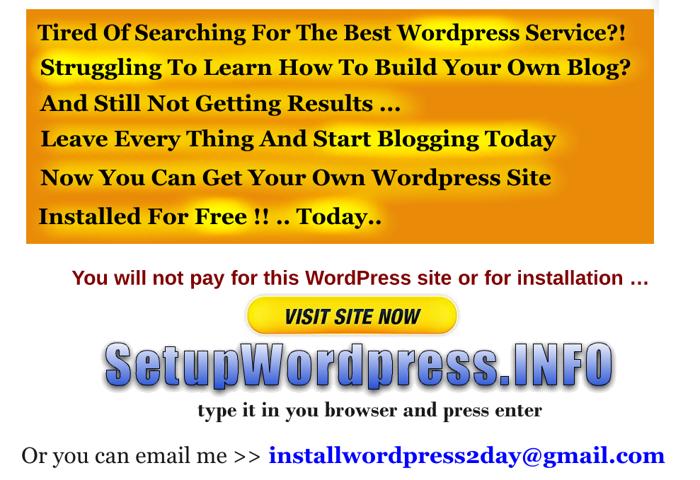 I will install a premium WordPress Website for FREE Today 93** ** **