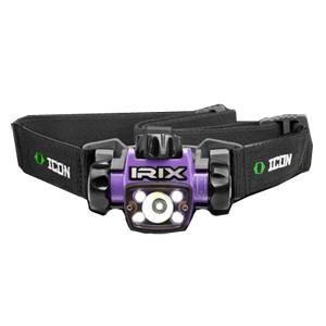 ICON Irix L.E.D. Headlamp - Purple (IXP107A)