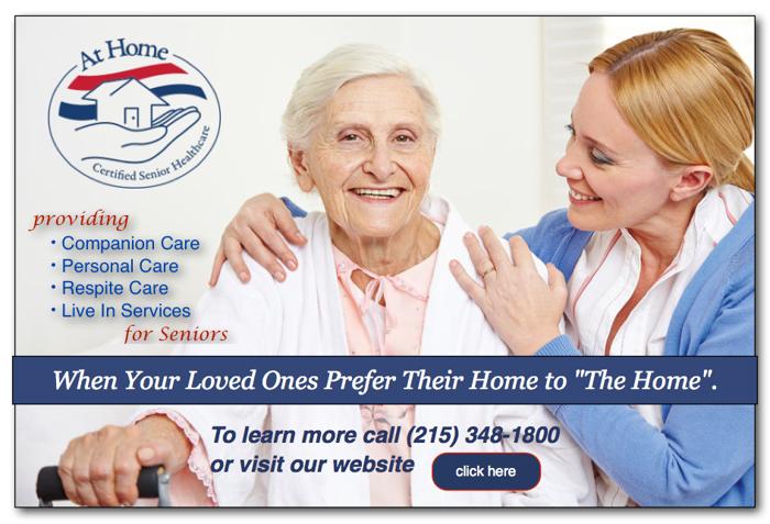 In Home Health Care for Seniors - Bucks & Montgomery County