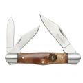 Insignia Knives Folder Burl Wood Whittler