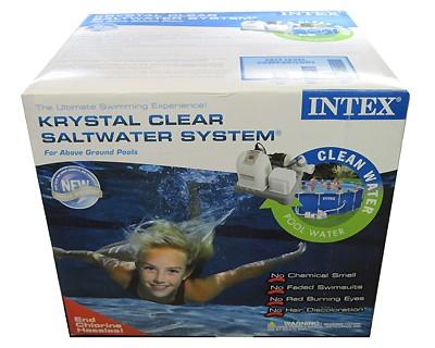 Intex 54601EG Krystal Clear Saltwater System