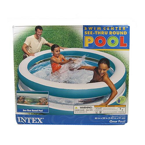 Intex 57489EP SwimCenter Rnd Pool Age6+ SeeThr