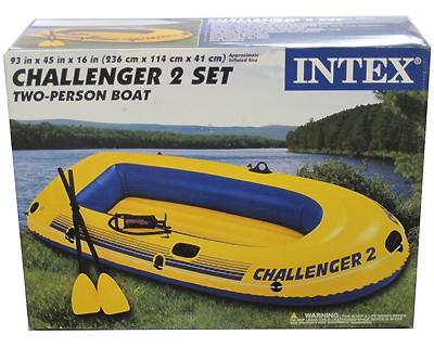 Intex 68367EP Challenger 2 Boat Kit