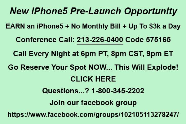 iPhone5 Hits Market... Team Partners Wanted