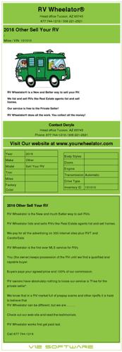 Is your RV for sale?