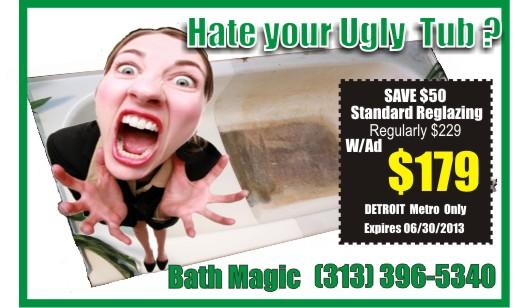 It's hard to sell a home with outdated looking bathrooms (313) 396-5340