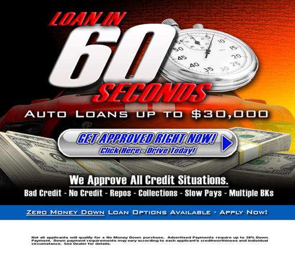Its a car loan approval party BAD CREDIT OK EVERYONES APPROVED TRY NOW!