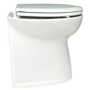 Jabsco Deluxe Flush Electric Toilet - Raw Water - Vertical Back (58.