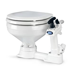 Jabsco Manually Operated Marine Toilet - Compact Bowl (29090-3000)