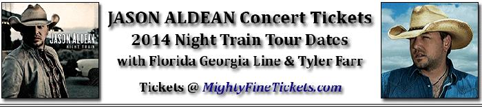 Jason Aldean Tour Concert Fayetteville, NC Tickets 2014 Crown Coliseum