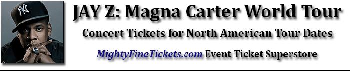 Jay Z Magna Carter Tour Concert Chicago IL Tickets 2014 United Center