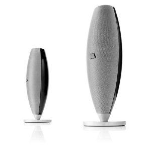 JBL Duet III Premium High Performance Speaker System for Portable Music and PC - Black/ Silver (...