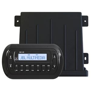 JBL MBB2020 AM/FM/Bluetooth Black Box System w/MC20B Face - Black (.