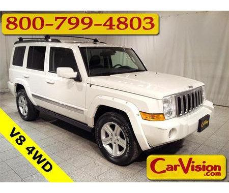 jeep commander limited low mileage 545576 4d sport utility