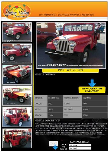 Jeep Willys...A Classic Piece to Keep!