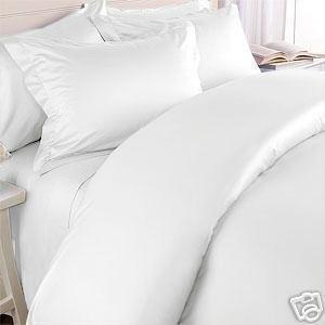 Jessica Sanders 100% Egyptian Cotton 1200 Thread Count CAL KING Sheet Set, WHITE Striped Sale