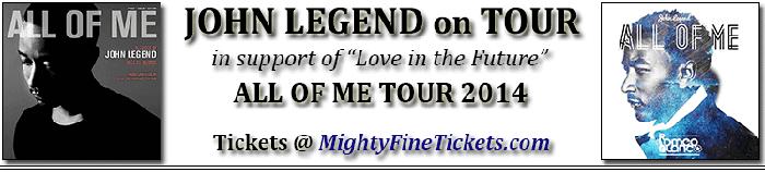 John Legend Tour Concert Atlanta Tickets 2014 Chastain Park Amphitheatre