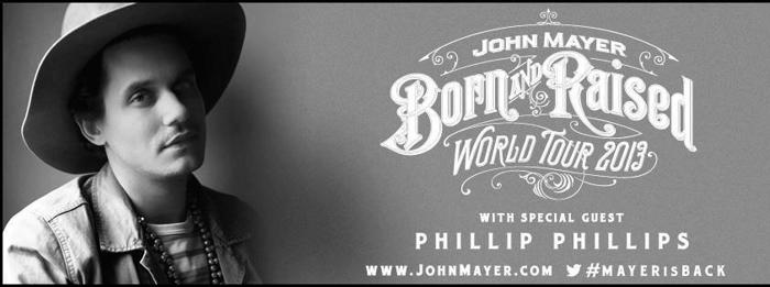 JOHN MAYER & Phillip Phillips tickets! TONIGHT April 25th *Last Minute Tickets Available*