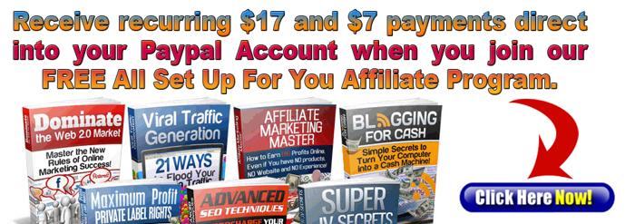 Join Our Affiliate Program For Free