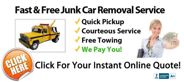 Junk Car Removal West Virginia - Free Towing!