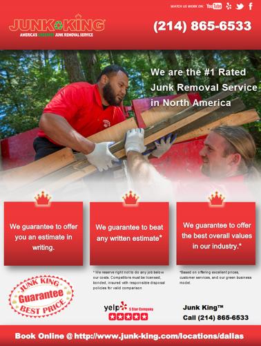 Junk Removal Rowlett, TX 75088 | Rowlett Junk Removal Company