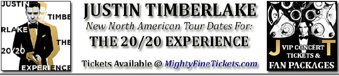 Justin Timberlake Concert in Portland, OR Tickets 2014 at Moda Center